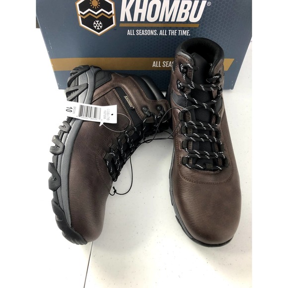 Khombu Shoes Khombu Mens Lincoln Waterproof Lightweight All Season
